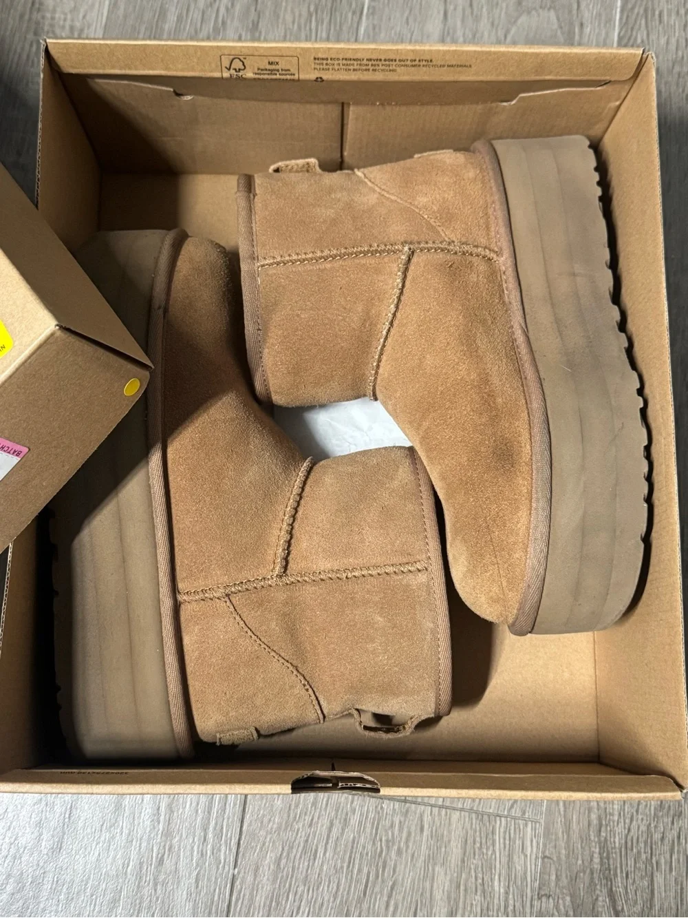 UGG Women's Classic Mini Platform Boot, Chestnut
